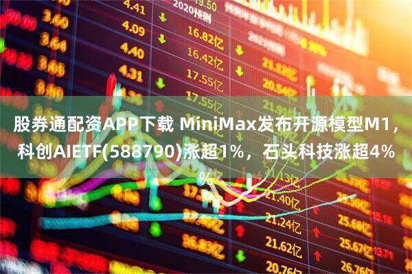 股券通配资APP下载 MiniMax发布开源模型M1，科创AIETF(588790)涨超1%，石头科技涨超4%